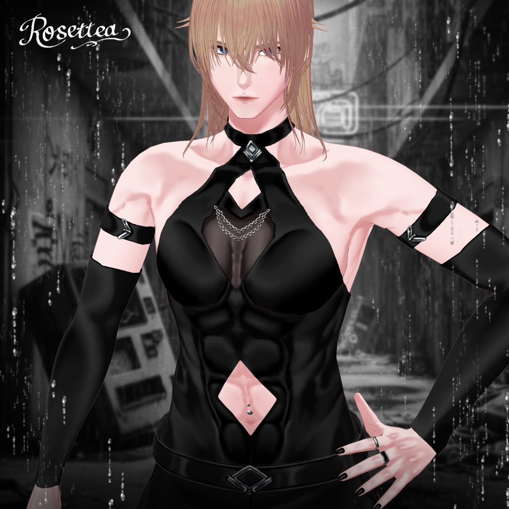 【VRoid】Y3K Dark City Style