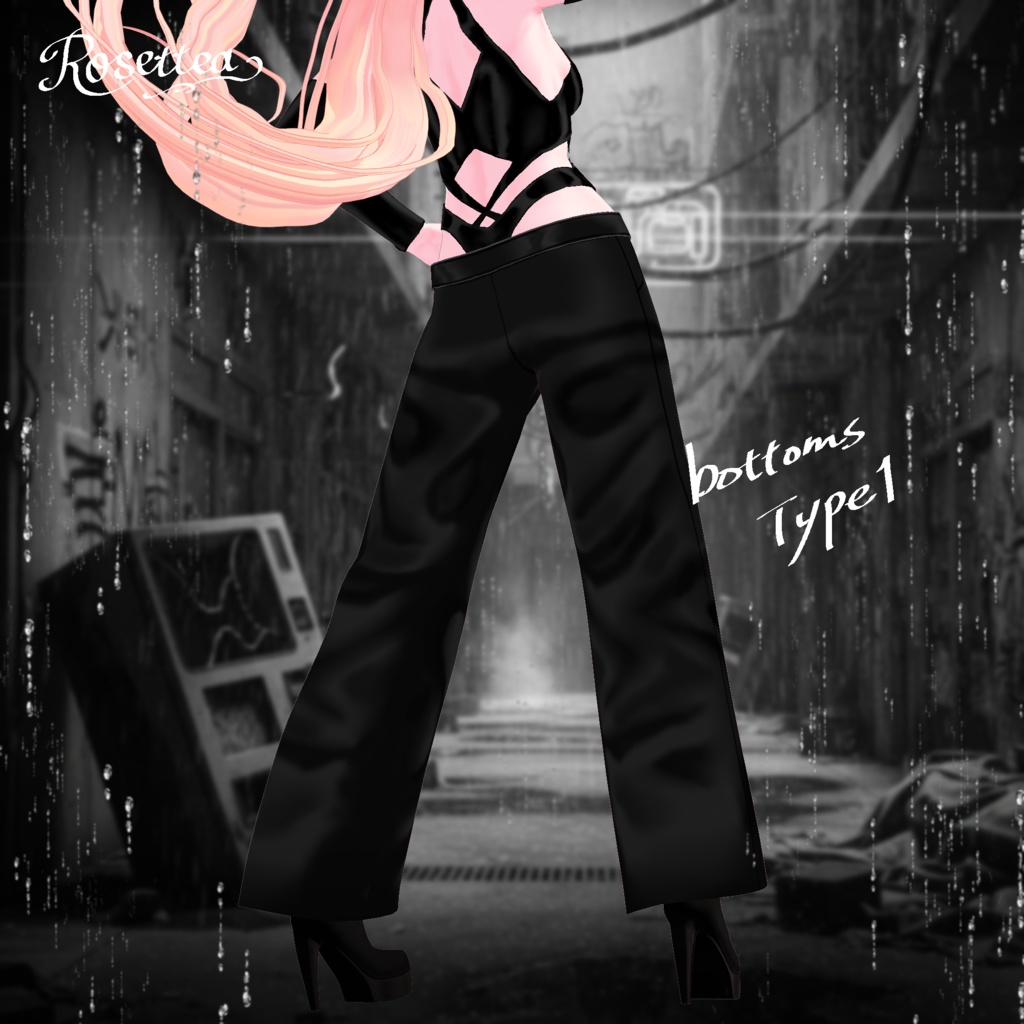 【VRoid】Y3K Dark City Style