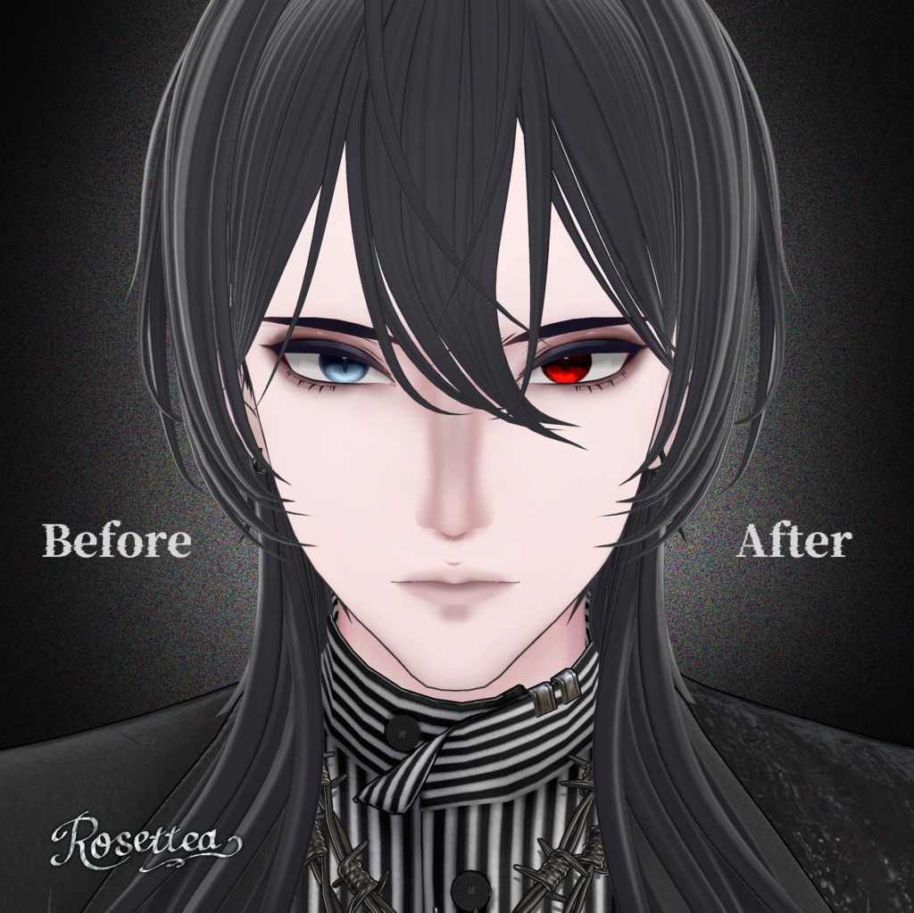 【獏対応】Blood flare Eye Texture