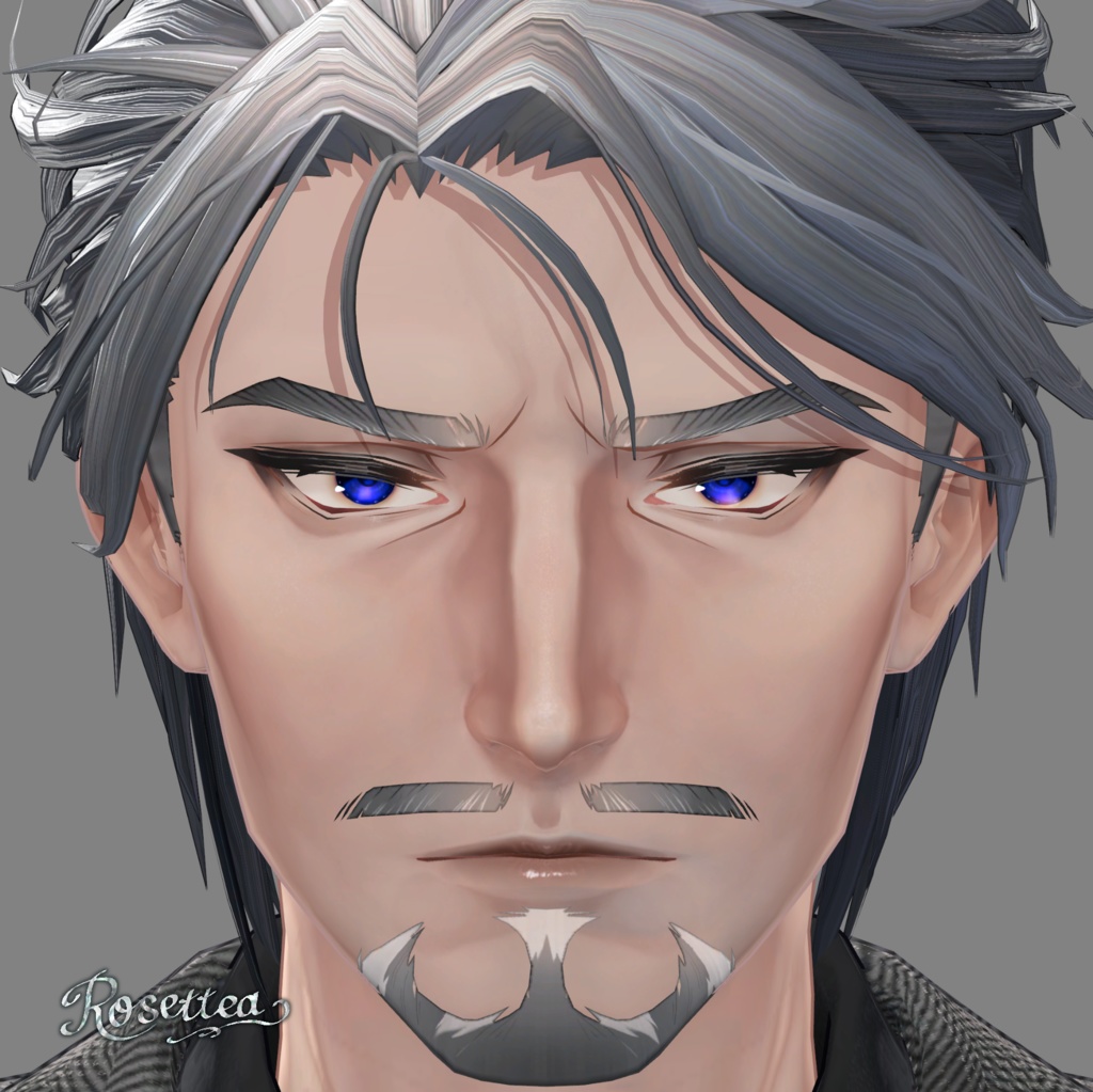 【獏・士堂対応】Blood flare Eye Texture