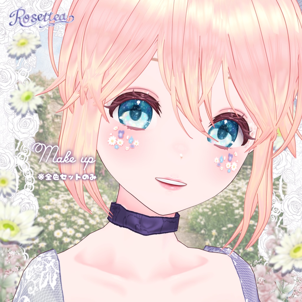 🌷3/31まで全色セット50%OFF🌷【VRoid】Margaret Empire Dress 全10色