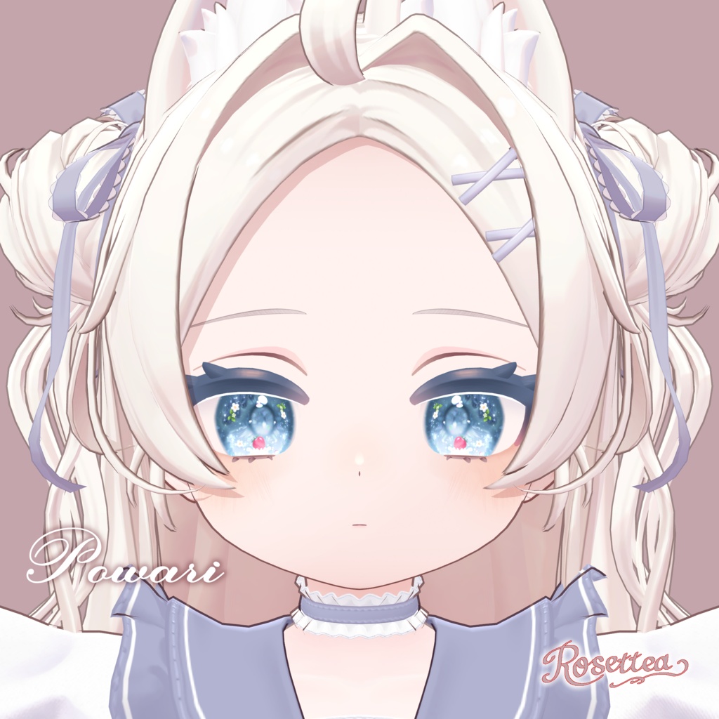 【ぽわり対応追加✨】Ichigo Milk Eyes🍓🍼 7アバター対応