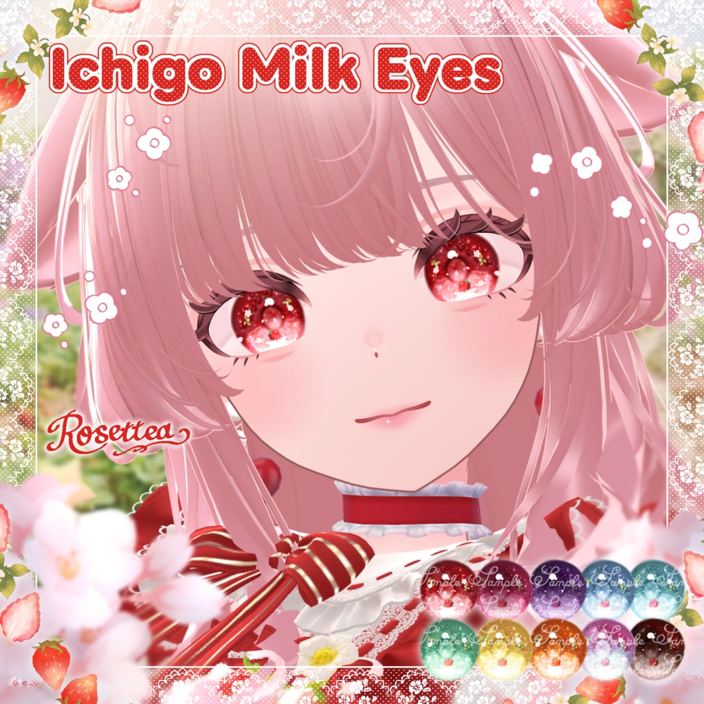 【リナシータ対応】Ichigo Milk Eyes🍓🍼