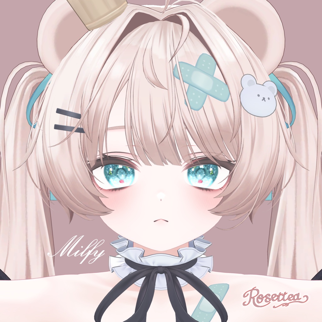 【フィユエ・ミルフィ・ルチカ・憂蘭・リナシータ対応】Ichigo Milk Eyes🍓🍼