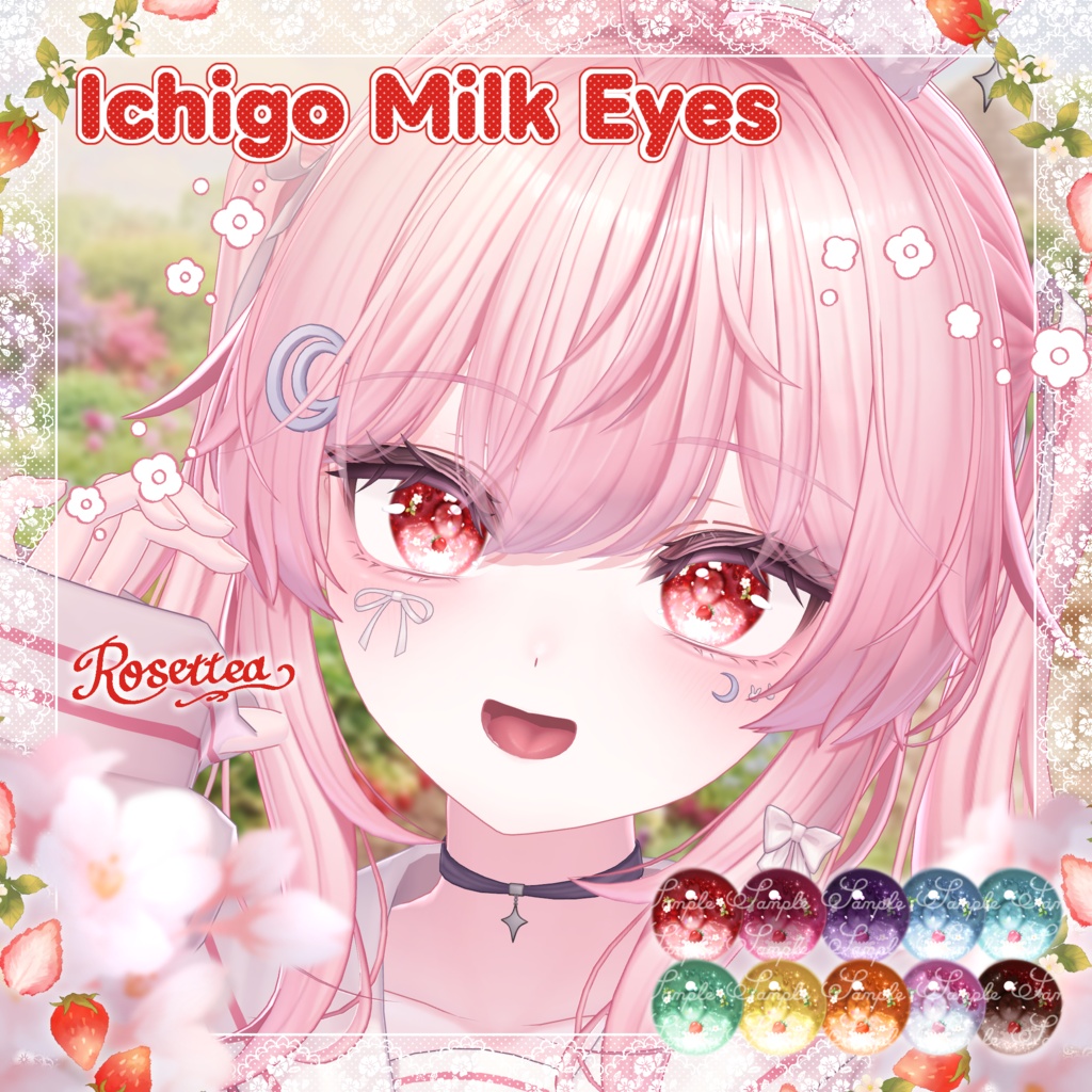 Selena追加🌙【8アバター対応】Ichigo Milk Eyes🍓🍼