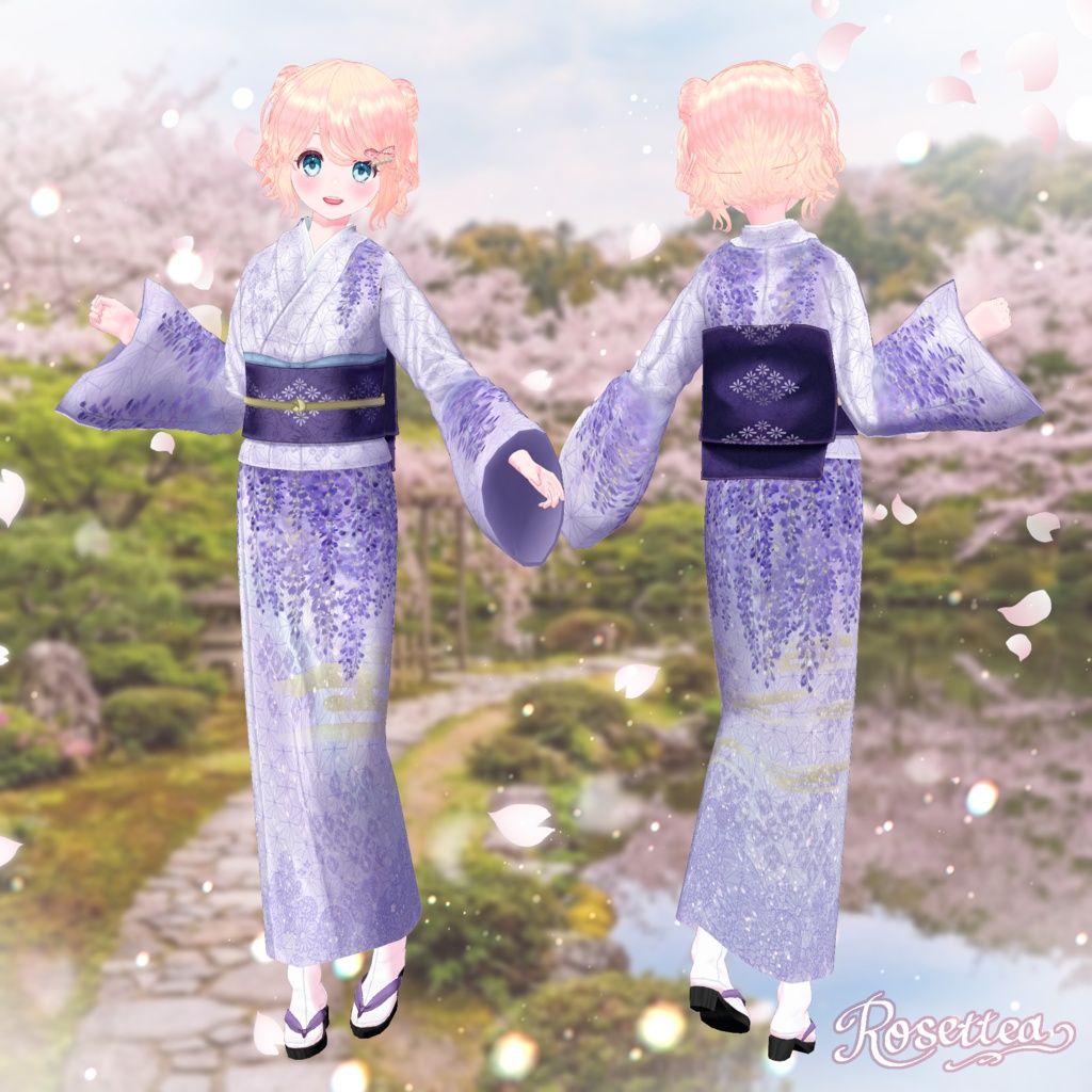 🌸6/30までALLカラーセット500円引き🌸【VRoid】花舞 Hanamai-