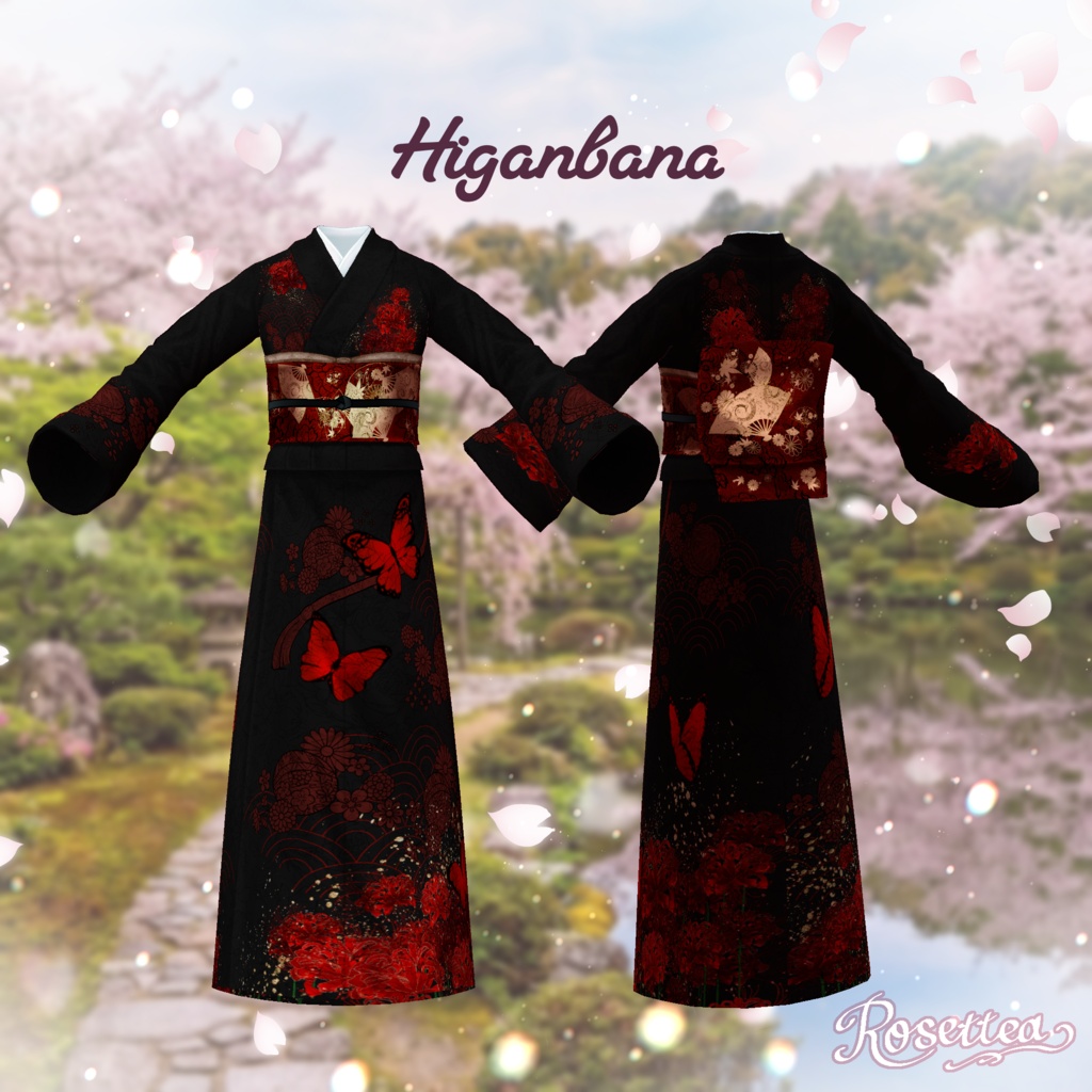 🌸6/30までALLカラーセット500円引き🌸【VRoid】花舞 Hanamai-