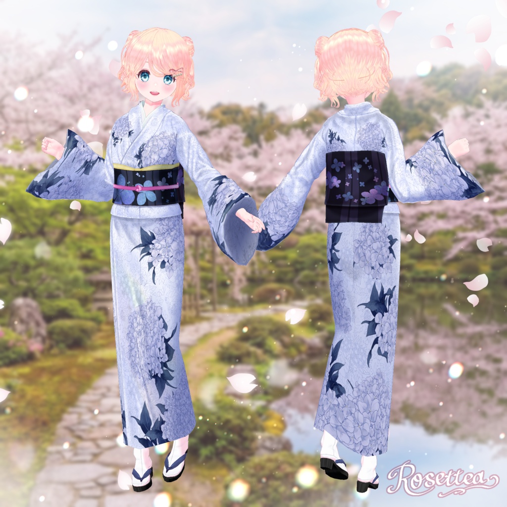 🌸6/30までALLカラーセット500円引き🌸【VRoid】花舞 Hanamai-