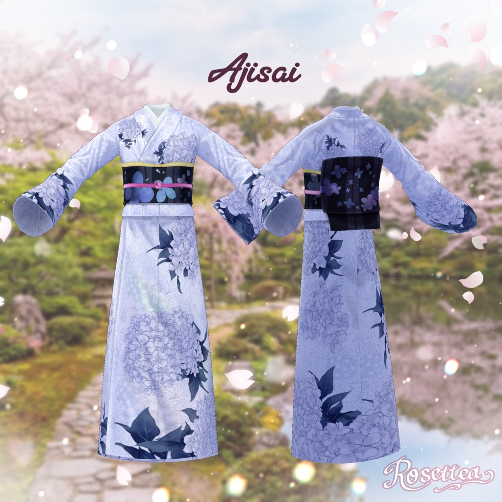 🌸6/30までALLカラーセット500円引き🌸【VRoid】花舞 Hanamai-