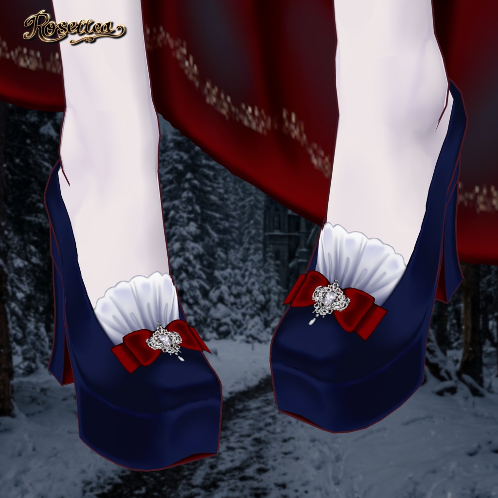🎃ハロウィンまで500円OFF🎃【VRM/VRoidモデル+衣装セット】Darkside Snow White🍎