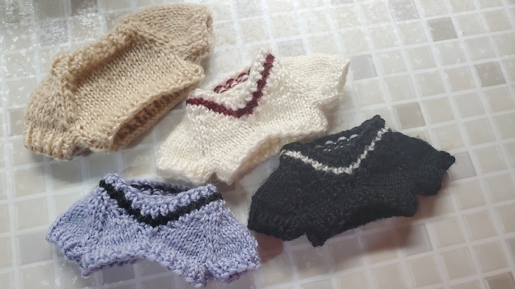 ぬい用Vネックセーター【A】《受注販売》