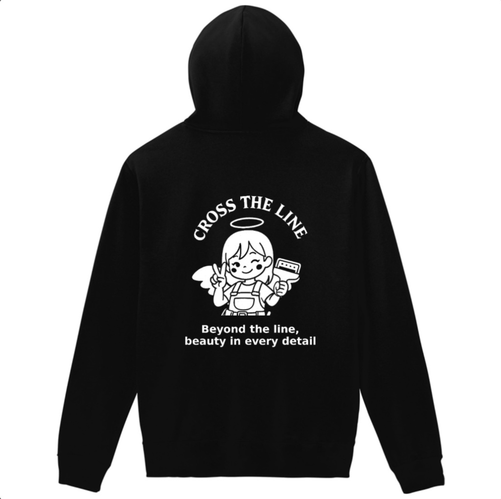 まりんちゃんオリジナルパーカー　背面ロゴVer