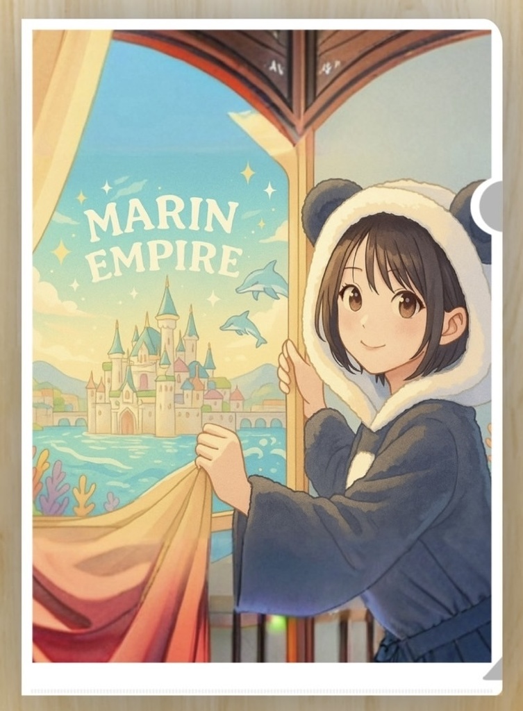 クリアファイルB “まりん国王”