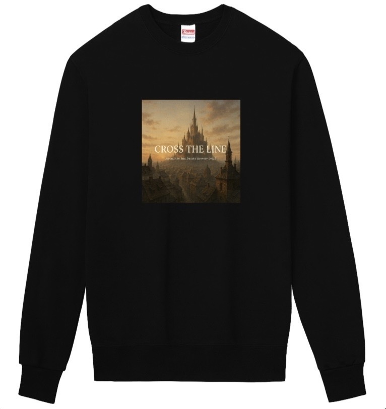 CROSS THE LINE – スウェット［サイン入りランダムポストカード付属］