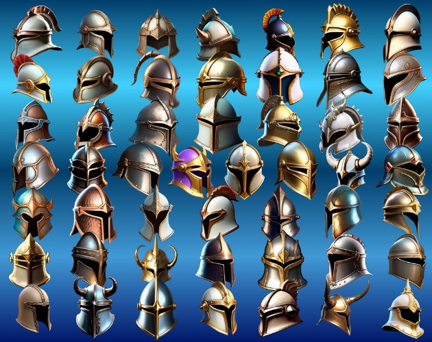 Pixel Hammer – Helmet Icon Pack(50種類)