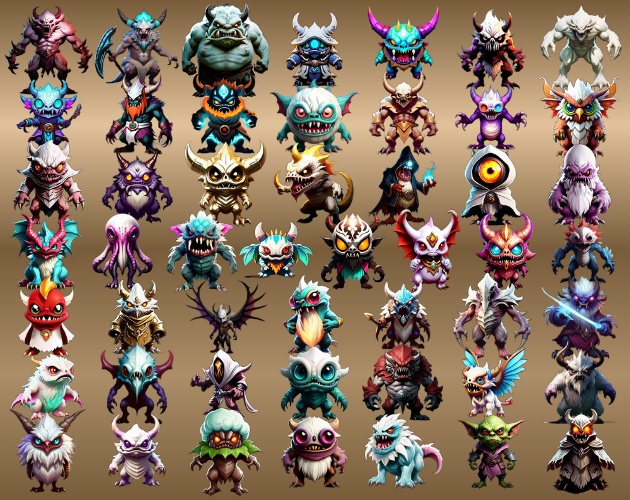 RPG モンスター 50種パック 第02弾