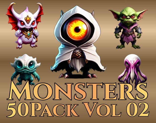 RPG モンスター 50種パック 第02弾
