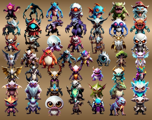 RPG モンスター 50種パック 第03弾