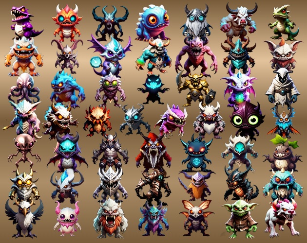 RPG モンスター 50種パック 第05弾