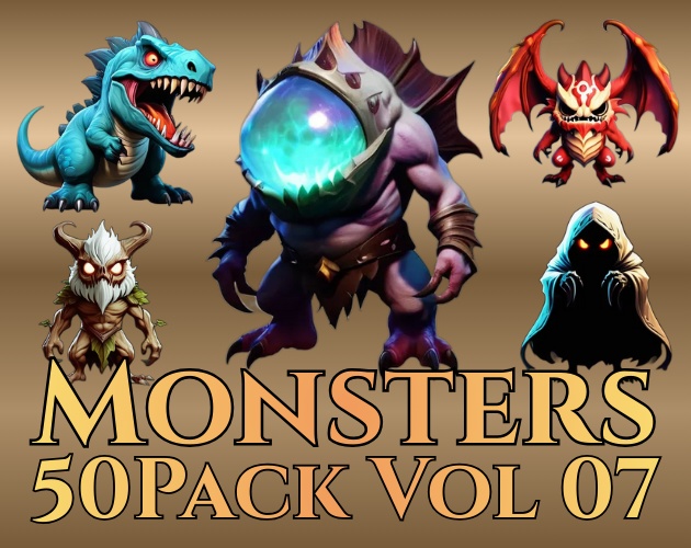 RPG モンスター 50種パック 第07弾