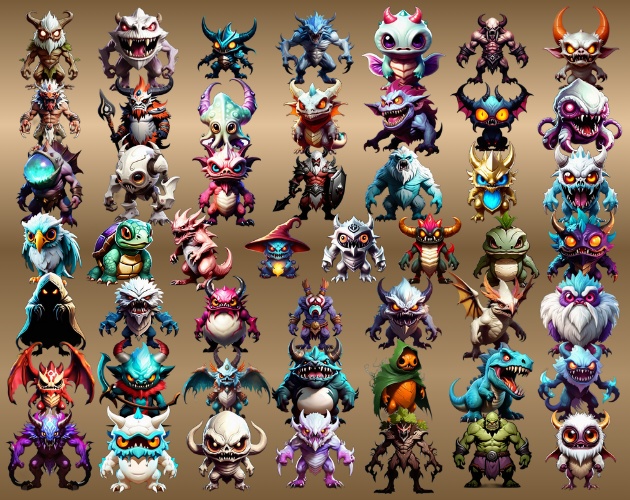 RPG モンスター 50種パック 第07弾