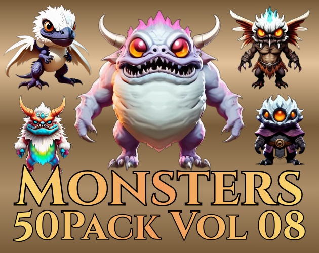 RPG モンスター 50種パック 第08弾