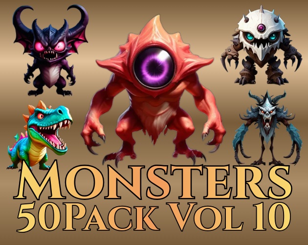 RPG モンスター 50種パック 第10弾