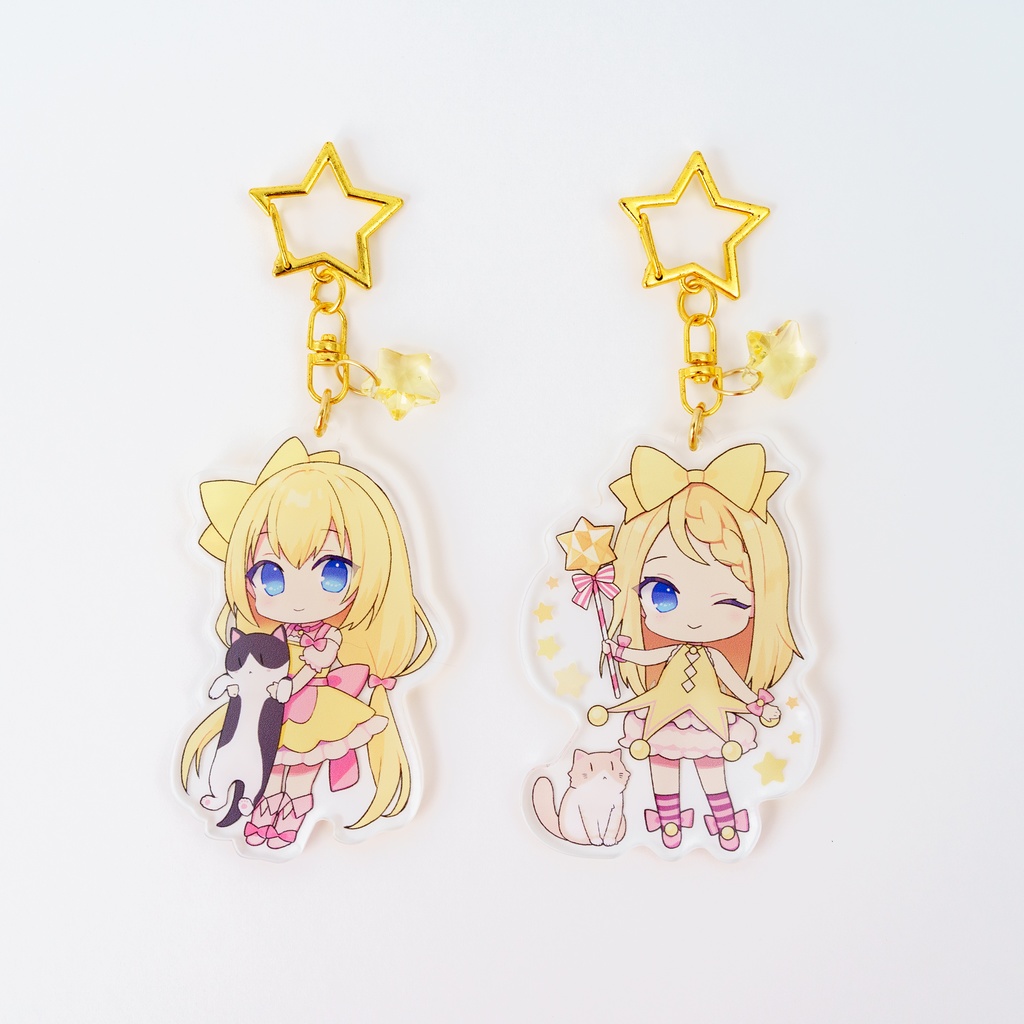 くくさまと猫🐈アクリルキーホルダー