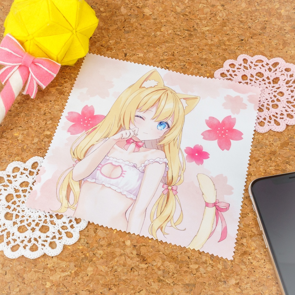 猫ランジェリーくくさま🐈メガネ拭き