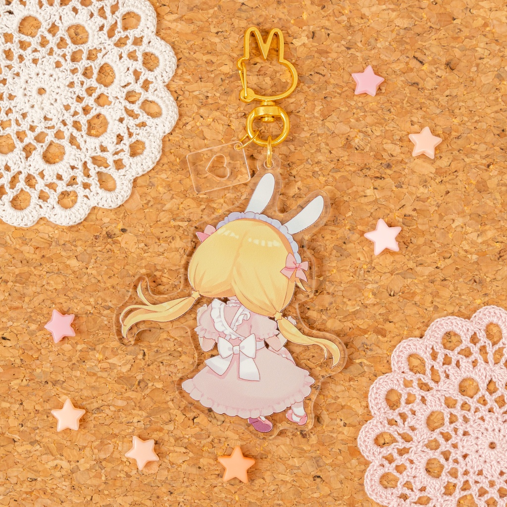 アリスくくさま🐰両面アクリルキーホルダー