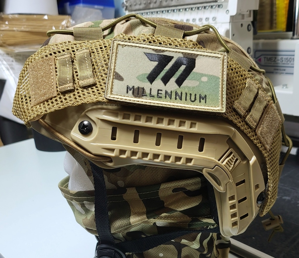 ミレニアム サイエンススクール フラッグパッチ(マルチカム/ベルクロ付)