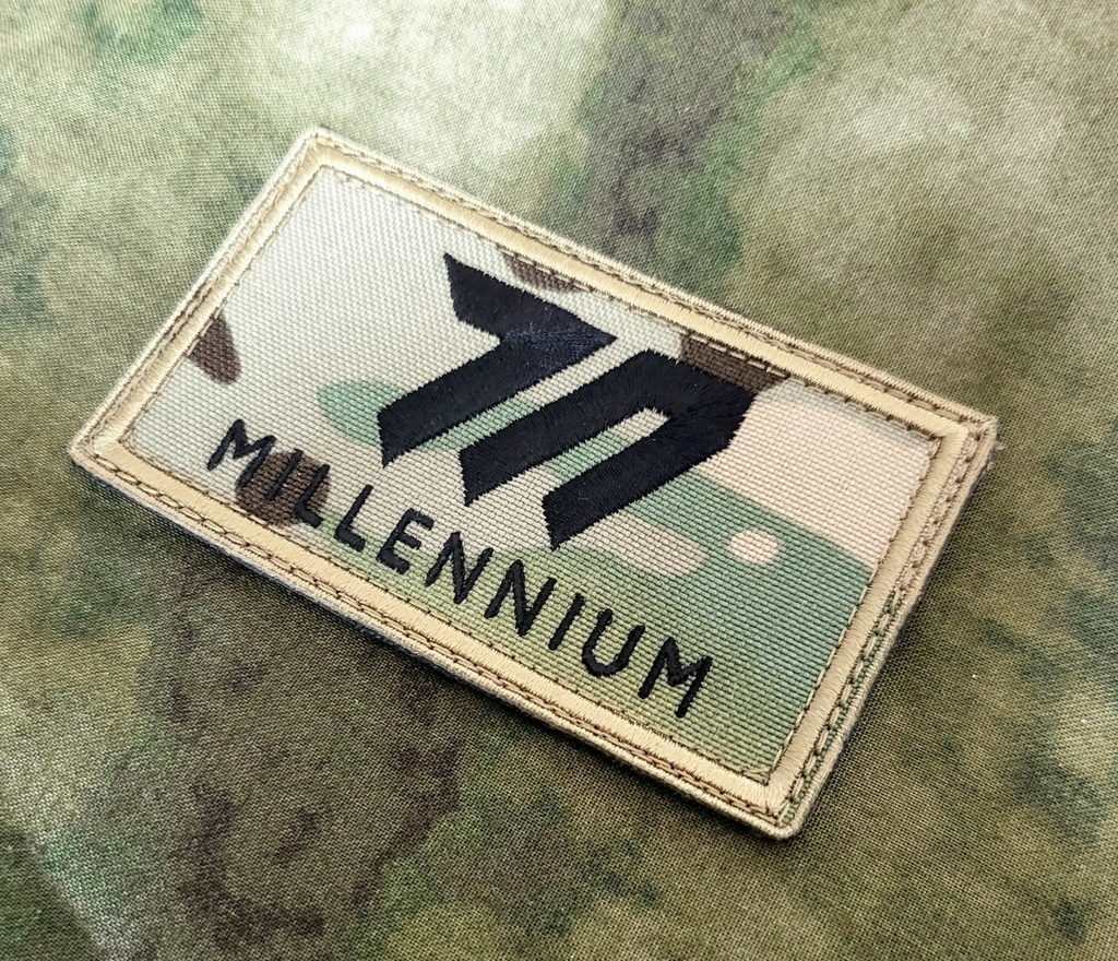 ミレニアム サイエンススクール フラッグパッチ(マルチカム/ベルクロ付)
