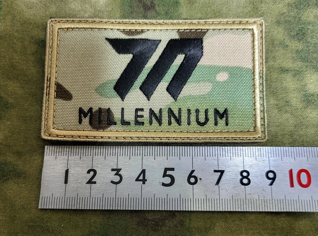 ミレニアム サイエンススクール フラッグパッチ(マルチカム/ベルクロ付)