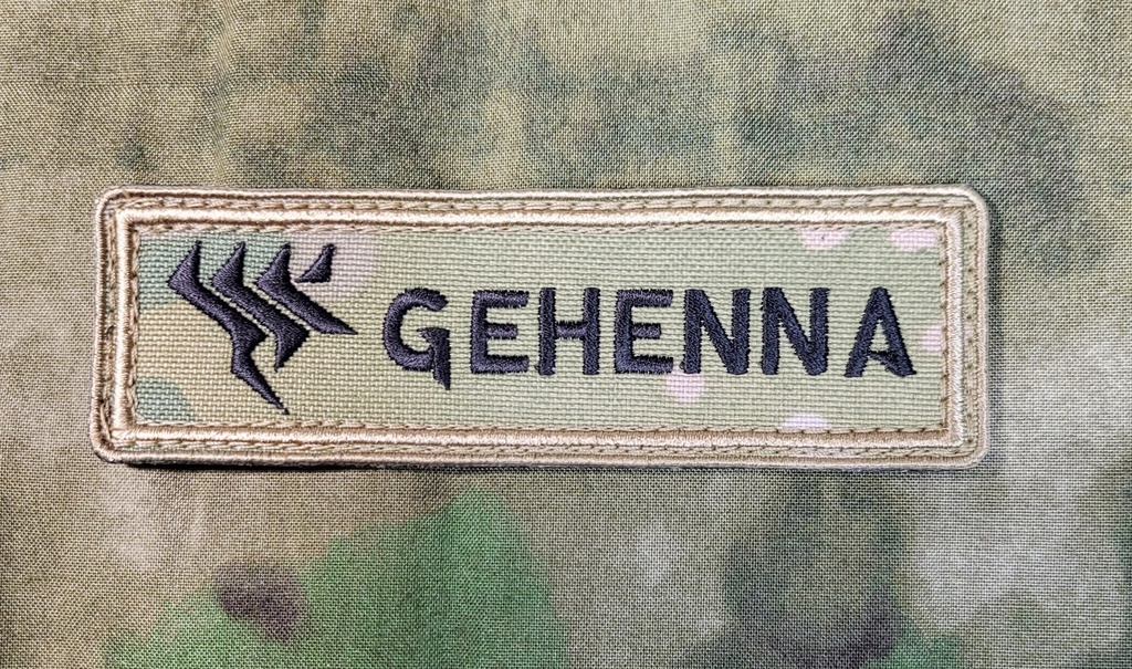 ゲヘナ学園ネームパッチ(マルチカム/ベルクロ付)
