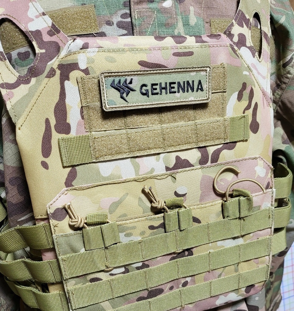 ゲヘナ学園ネームパッチ(マルチカム/ベルクロ付)