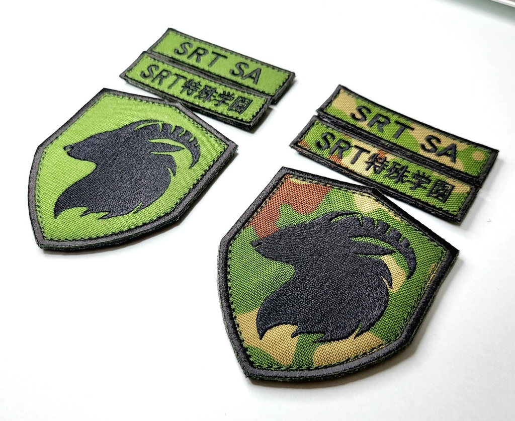 SRT特殊学園 陸自部隊章仕様パッチ