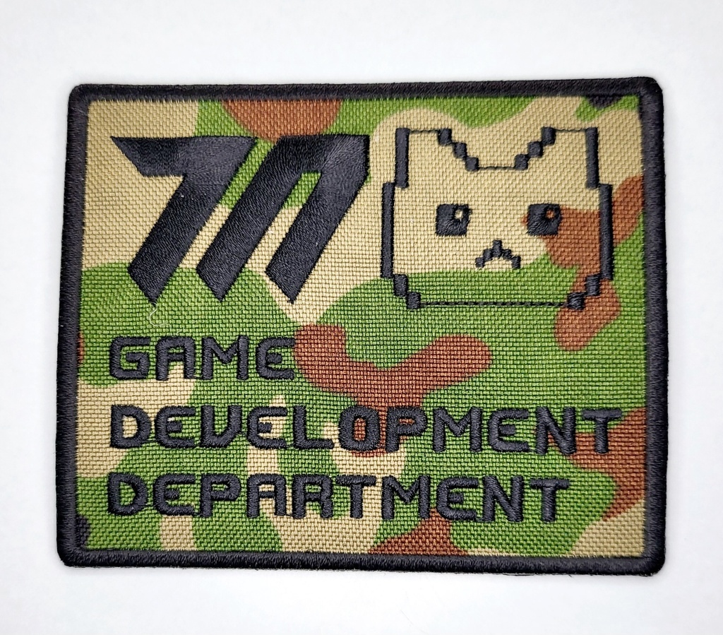 ゲーム開発部 フロントパッチ(正方形)