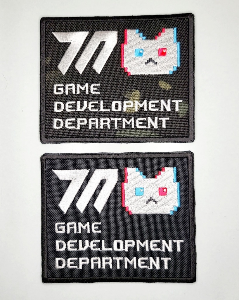 ゲーム開発部 フロントパッチ(正方形)