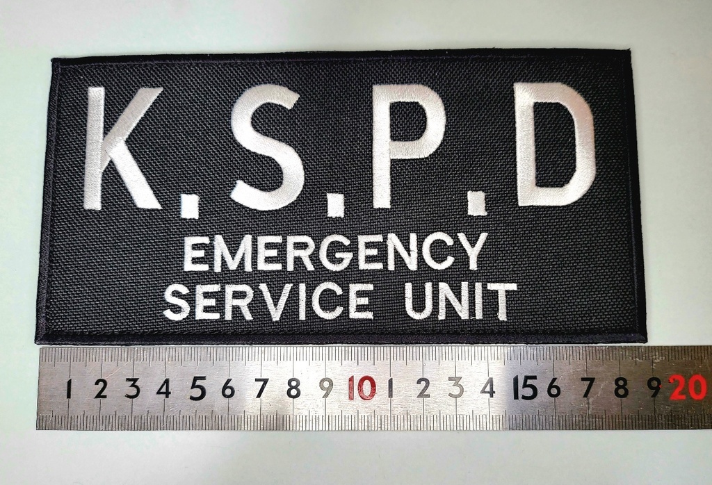 KSPD ESU プレキャリ用フロントパッチ(ラージサイズ/194mm)