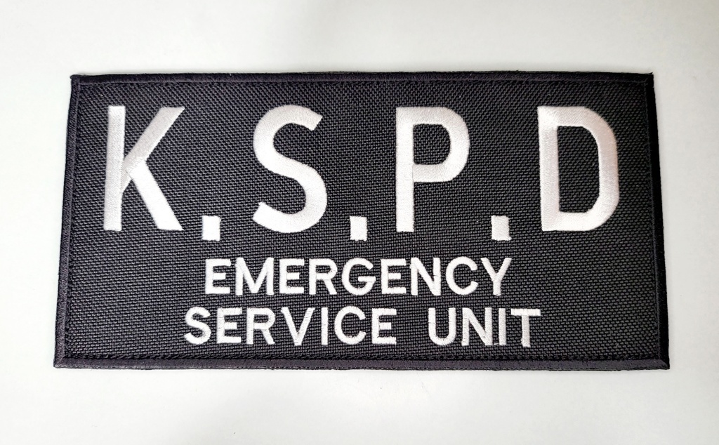 KSPD ESU プレキャリ用フロントパッチ(ラージサイズ/194mm)
