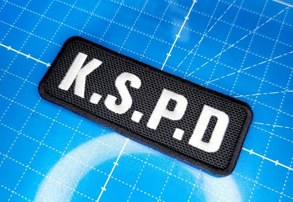 「KIVOTOS」「KSPD」 ネームパッチ(ベルクロ付)