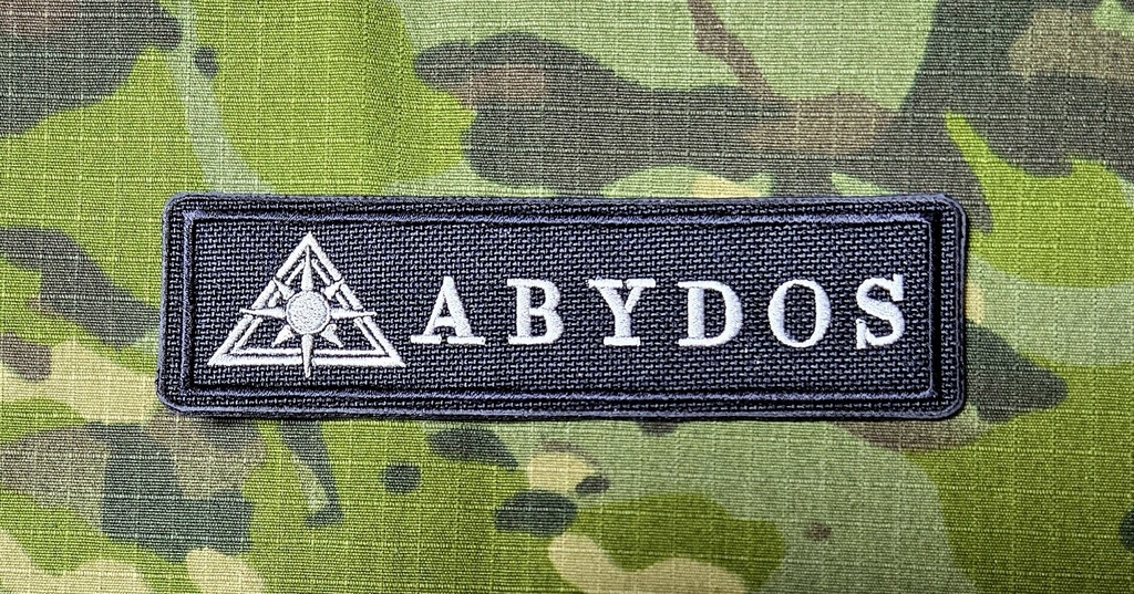 アビドス ネームパッチ(ベルクロ付)