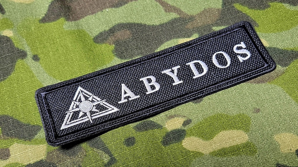 アビドス ネームパッチ(ベルクロ付)