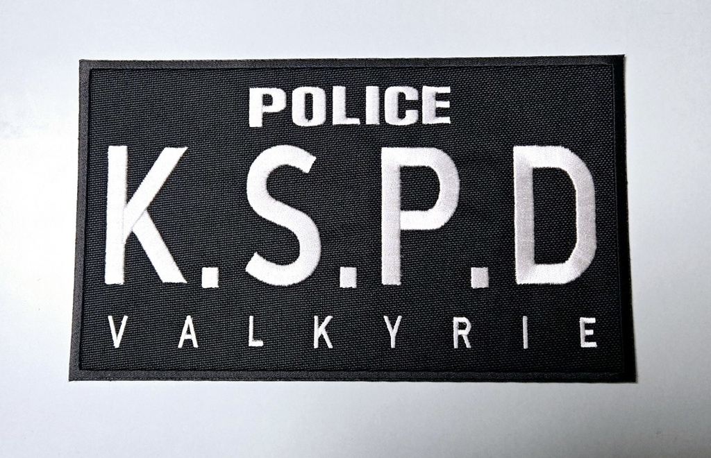 KSPD VALKYRIE バックパッチ（220x130mm）