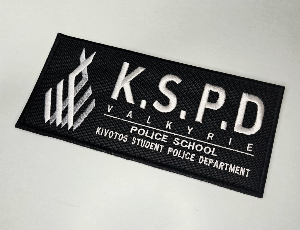 KSPDフロントパッチ 150x70mm(ベルクロ付)