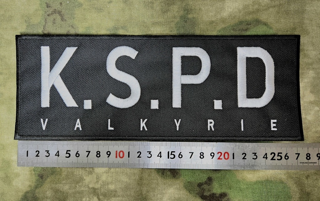 KSPDバックパネルパッチ(275x100mm)