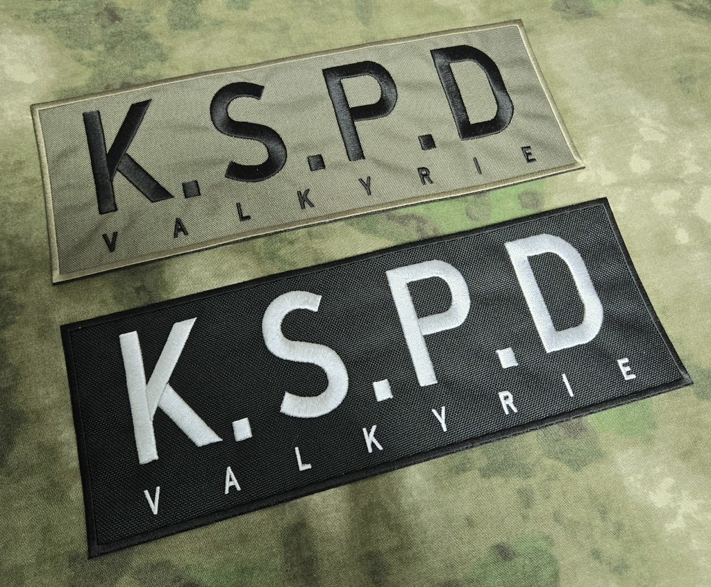 KSPDバックパネルパッチ(275x100mm)