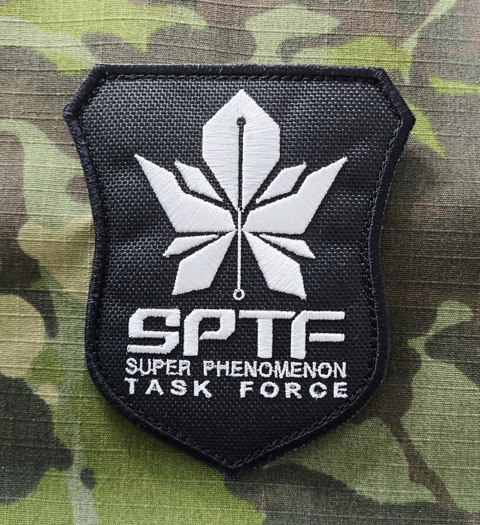 SPTF 特異現象調査部 盾型パッチ