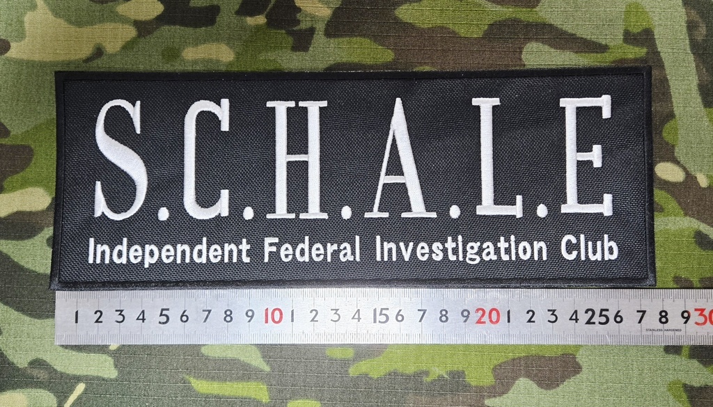 SCHALE バックパッチ(275mm)