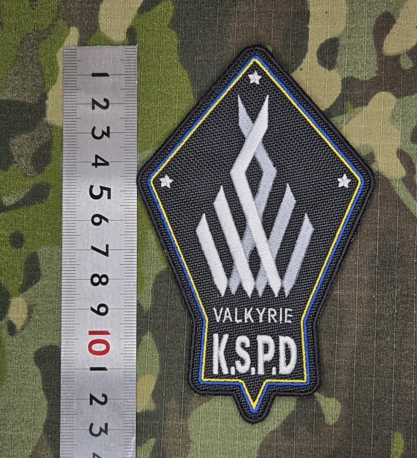 KSPD 鏃型パッチ(ベルクロ付)
